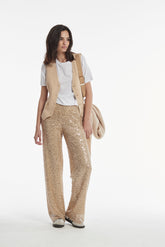 MELANGE VISCOSE CHOPO VEST